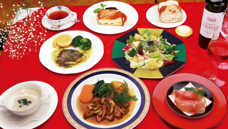 フランス料理フルコースディナー 01